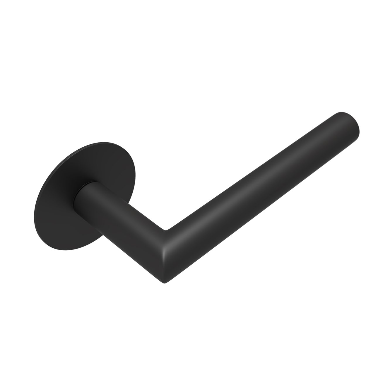 Sluitwerkpakketten met Deurkruk Orbit 19 Flat Zwart